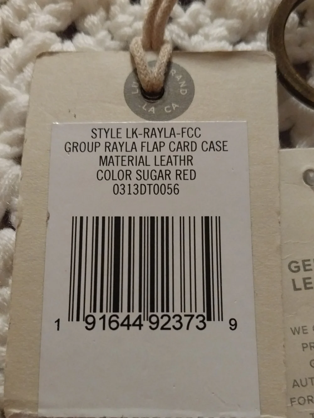 Lucky Brand Rayla Flap Card Case